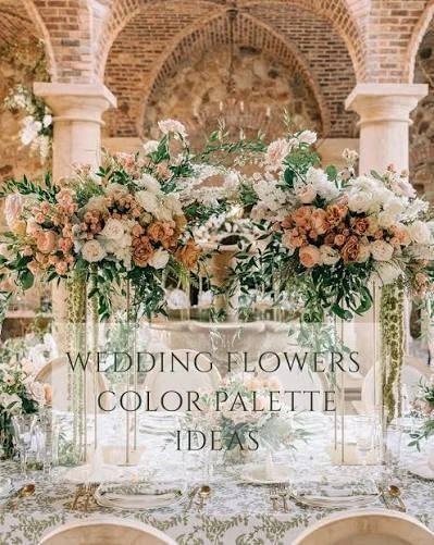 Wedding Flower Colour Palette Ideas for Lower Mainland